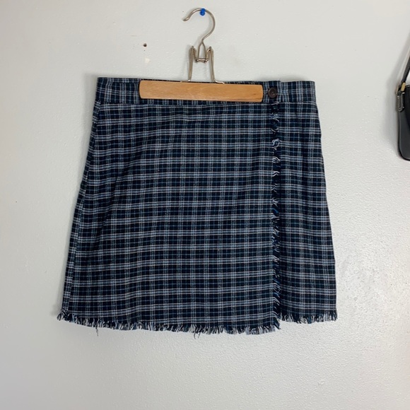 Urban Outfitters Dresses & Skirts - Urban Outfitters Plaid Wrap Skirt